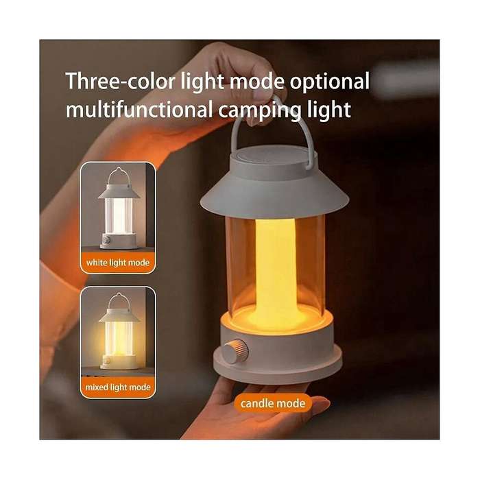 Outdoor Camping Night Light Atmosphere Light Capacity Emergency Charging Can Be Hung Portable Portab