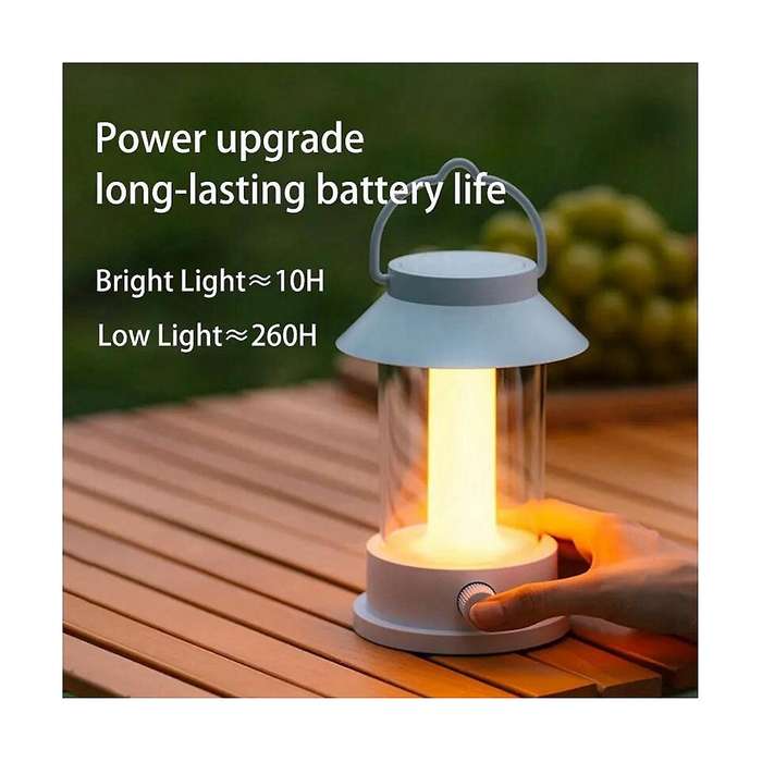 Outdoor Camping Night Light Atmosphere Light Capacity Emergency Charging Can Be Hung Portable Portab