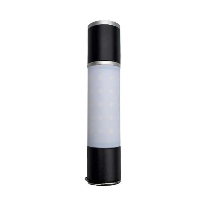 Outdoor Camping LED Aluminum Retractable Flashlight with Multifunctional Rechargeable Retractable F