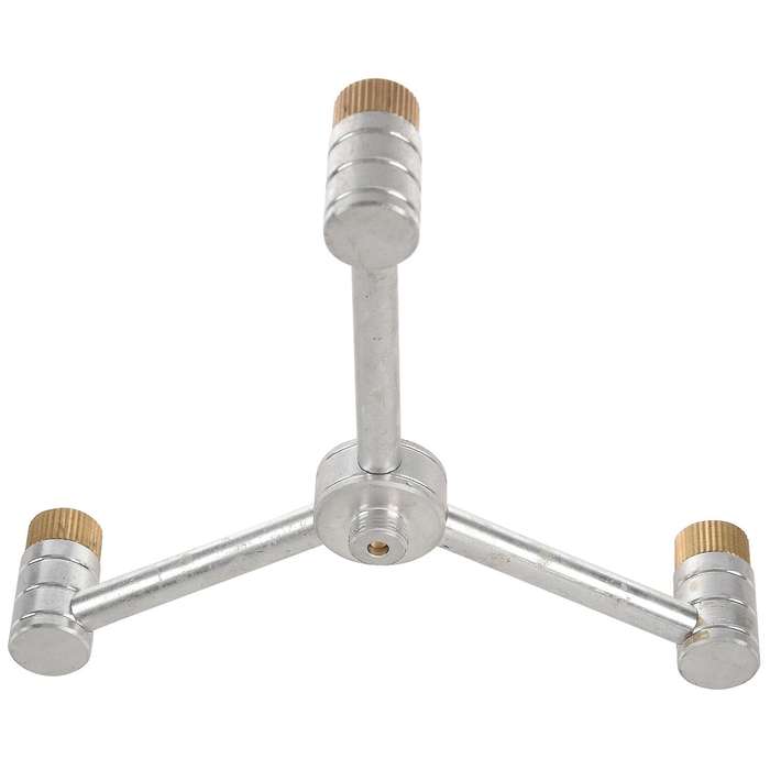 Outdoor Camping Stove Conversion Head Triple-cornered Multi-Cylinder Connector Adaptor