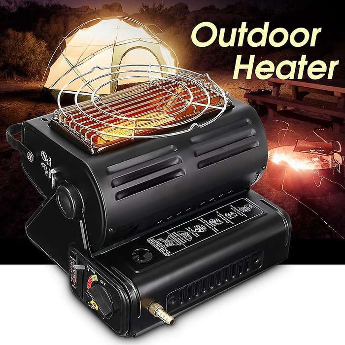 Outdoor Heat Cooker Gas Heater Camping Heating Aluminum Alloy Portable Camping Tent Portable Gas Hea