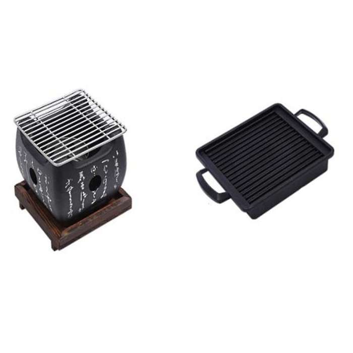 Outdoor Japanese Style BBQ Grill Food Carbon Furnace Barbecue Stove Cooking Oven Alcoholic Grill Por