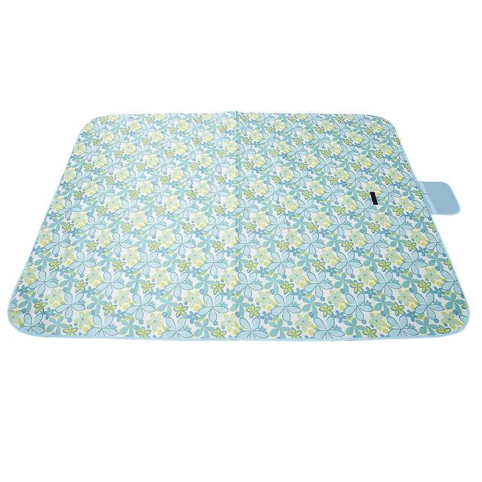 Outdoor Picnic Blanket Camping Travel Waterproof Foldable Hiking Sandproof Beach Mat Blue