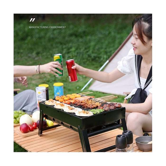 Outdoor Portable Barbecue Grills Folding Camping Barbecue Grills Household Charcoal Barbecue Stove.