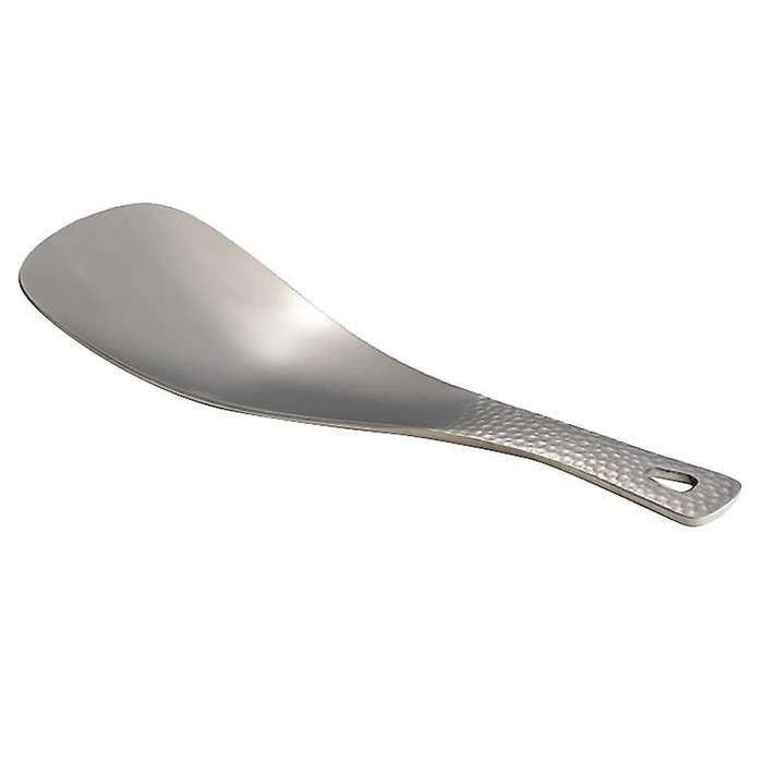 Outdoor Titanium Rice Spoon Scoop Home Kitchen Cooking Spatula for Camping Hiking Picnic