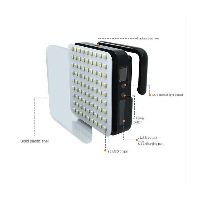 Outdoor Tent Lights Camping Lights Atmospheres Lights Outage Emergency Charging Super-bright Multif