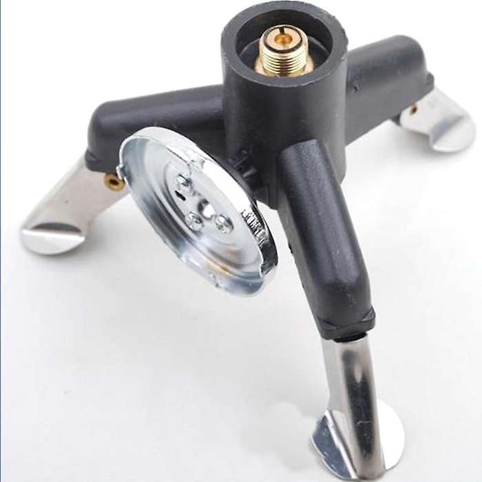 Outdoor Tripod Gas Stove Connector Gas Stove Adapter Three-Leg Gas Tank Adapter-6Pcs/Lot
