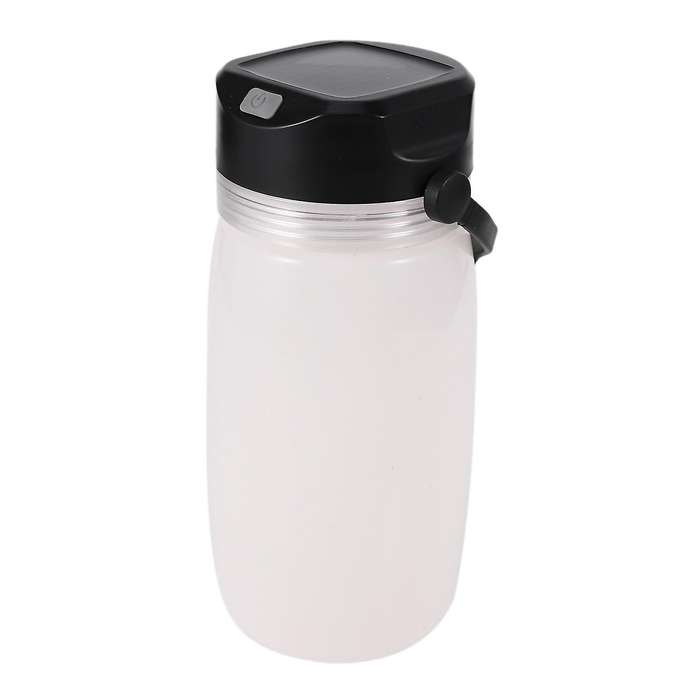 Outdoor Water Cup Portable Leak-Proof Sports Kettle Water Bottle Solar Rechargeable Camping Lamp