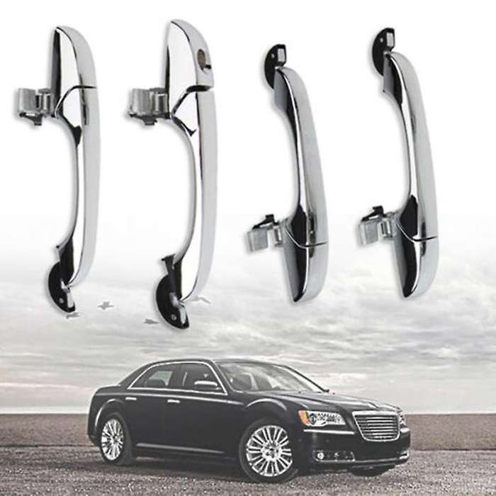 Outer Door Handle Chrome Fit for 300C 05-10 Magnum 05-08 Exterior