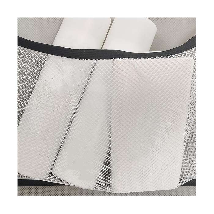 Over The Door Organizer with 5 Pockets Foldable Hanging Closet Storage Essentials Sundries Stuffed A