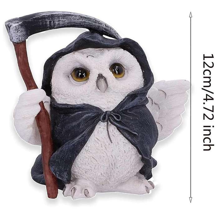 -Owl Resin Decoration Ornament Garden Patio Crafts Cute Ornament