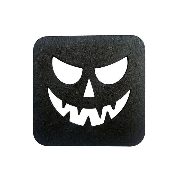Pack of 10 Halloween Painting Coasters , Art Coaster Kits, DIY Skull Ghost Pumpkin Coasters, Paintin