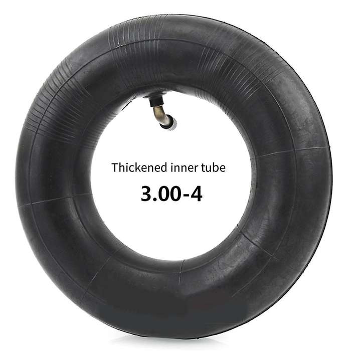 Pack of 2 Inner Tubes with TR87 Valve for Wheelbarrow, Sack Truck, Handcart 3.00-4, 10X3, 260X85 Bl
