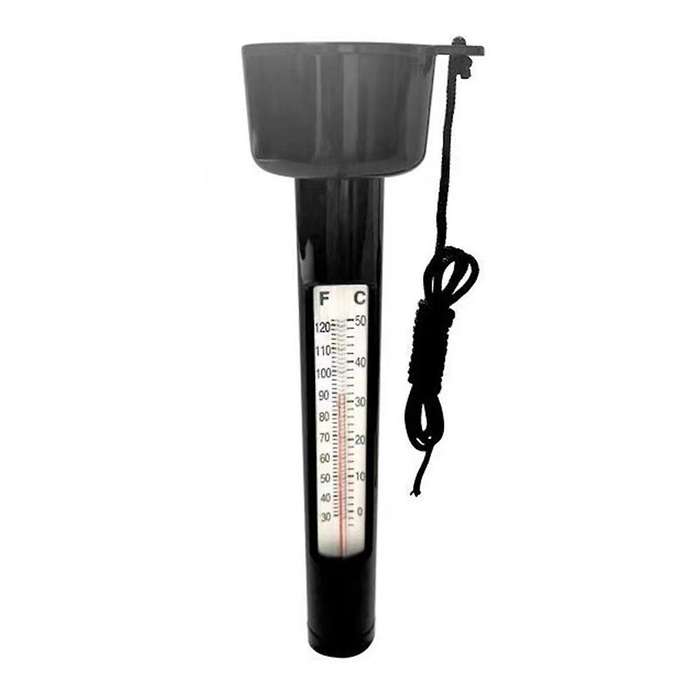 Pack of 2 Outside Garden Pond Floating Water Thermometers 0-50C