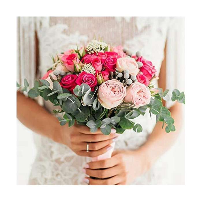 Pack Of 30 Eucalyptus Leaves for Flower Arrangement Table Decoration Wedding