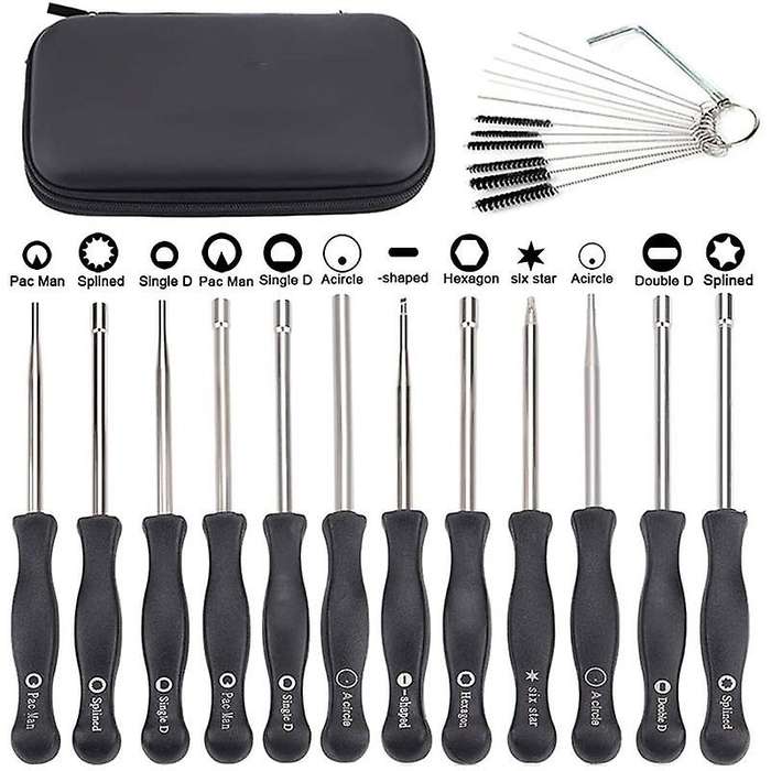 Pack-of-12 Carburetor Adjustment Tool Carburator Adjusting Kit for 2-cycle Small Trimmer Weedeater