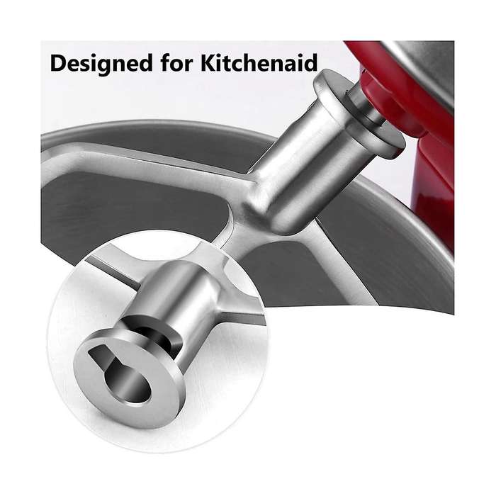Paddle Attachment for Stand Mixers 5 Quart Lift and 6 Quart, Flex Edge Beater, Dishwasher Safe