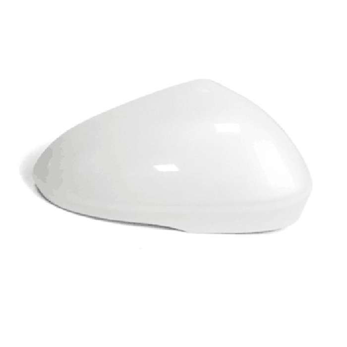 Pair Driver & Passenger Side Side Rearview Mirror Cover Cap for Mondeo 2013-2020 White