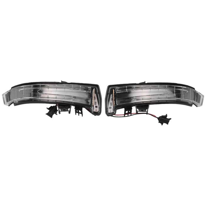 Pair for W204 W212 W221 Led Side Mirror Turn Signal Light Lens 2129067401 2129067501