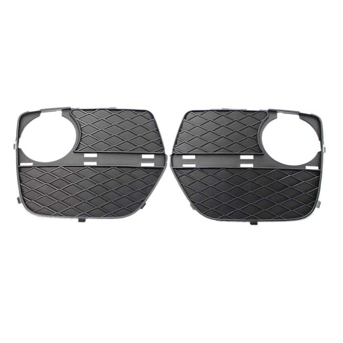 Pair Front Bumper Fog Lights Cover Fog Lamp Grilles for - X6 E71 2012-2014 51117312605 51117312606