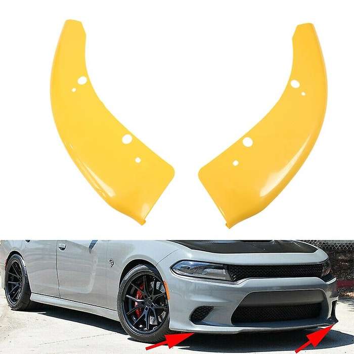 Pair Front Bumper Lip Splitter Spoiler for Charger Pack 15-19