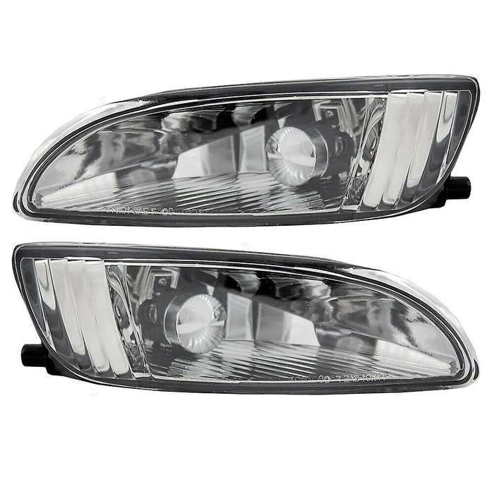 Pair Front Bumper Fog Light Clear Lens Driving Lamp Assembly for 2004-2009 RX330 RX350 81220-0E010 8