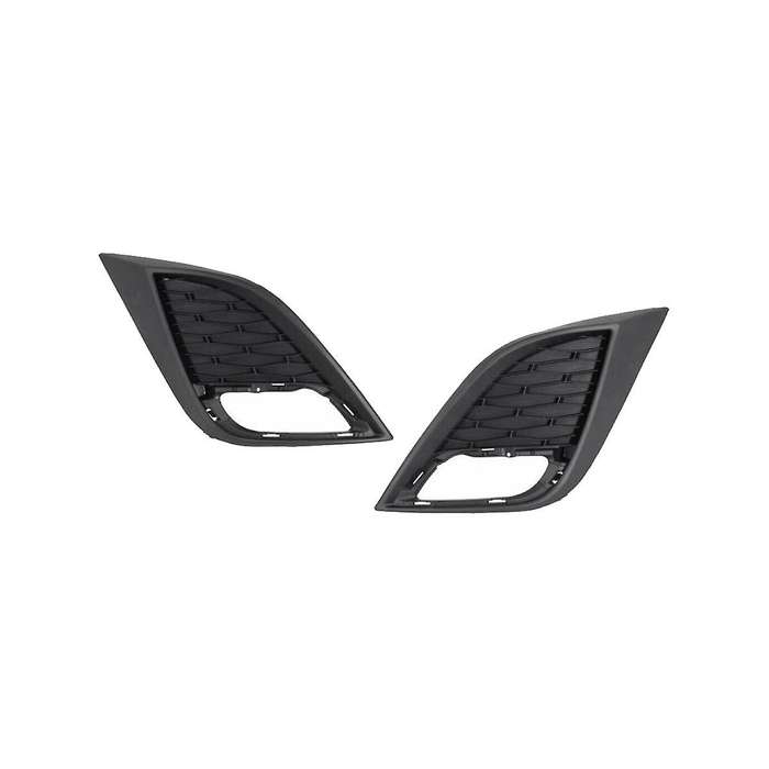 Pair Front Fog Light Lamp Hole Cover Trim for 2010-2011 3 2.0l 2.5l Bbn250c21c + Bbn250c11c