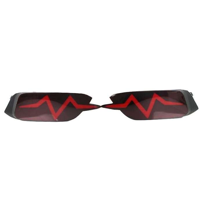 Pair LED Rear Bumper Tail Brake Light Lamp for 2016-2017