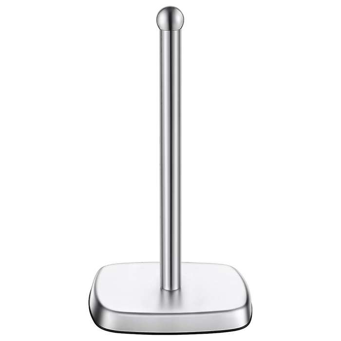 Paper Towel Holder for Countertop, Standing Kitchen Roll Holder with Suction Cups, Non- Paper Towel