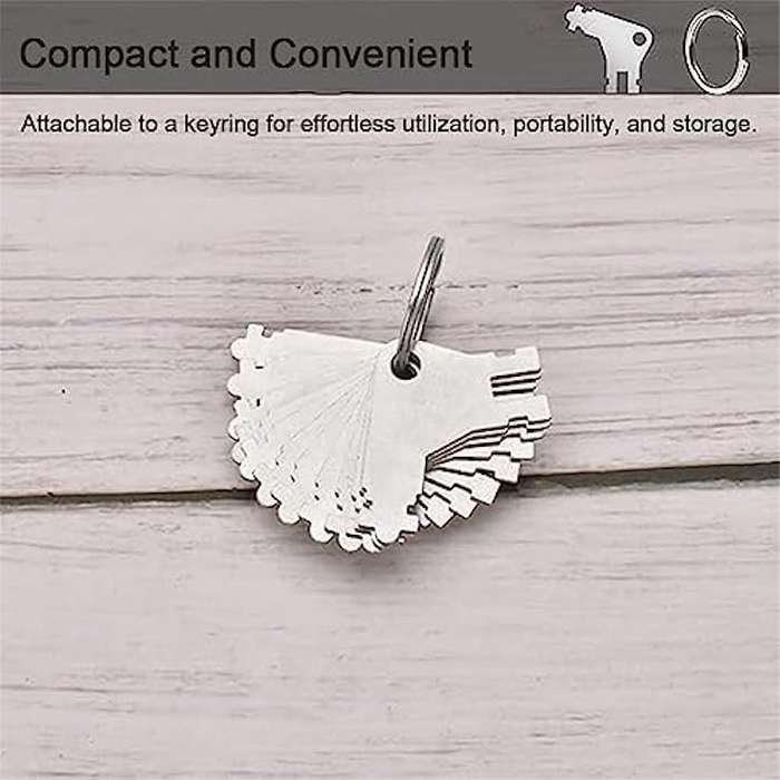 Paper Towel Dispenser Key, 20pack Toilet Paper Dispenser Paper Dispenser Key Universal Replacement K