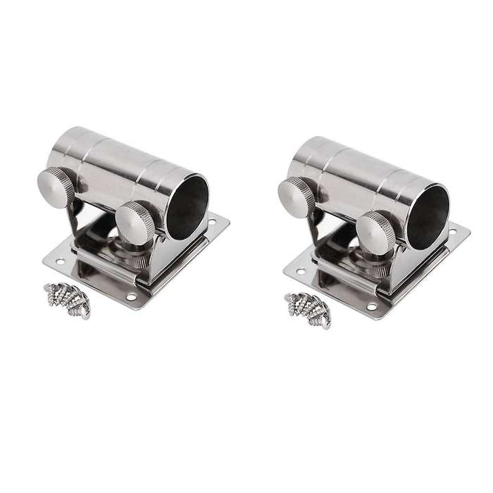 Parasol Balcony Bracket Stainless Steel Fishing Case Adjustable Umbrella Stand Wall Mounted Fishing