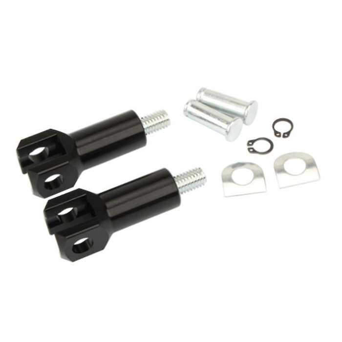 Passenger Foot Pegs Support Mount 2.25 inch Motorcycle Footrest Clevis Kits for Softail 2000-2006 Bl