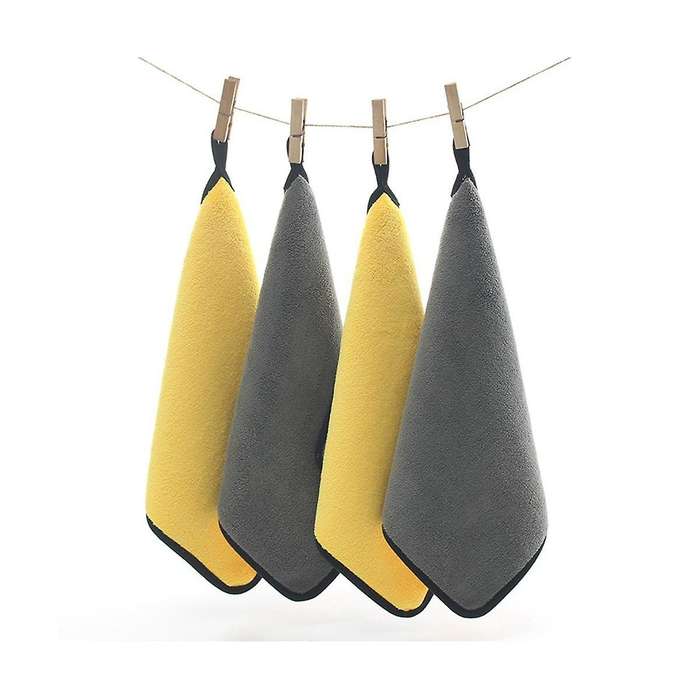 Pet Absorbent Bath Robe Soft Fiber Bath Towel Convenient Pet Cleaning, Cleaning Supplies