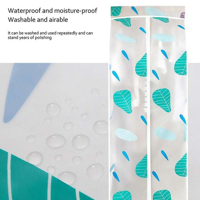 PEVA Clothes Dustproof Cover Closet Tidying Bag Size Cover Dress Bag Overcoat Cover -60 x 50 x 120cm
