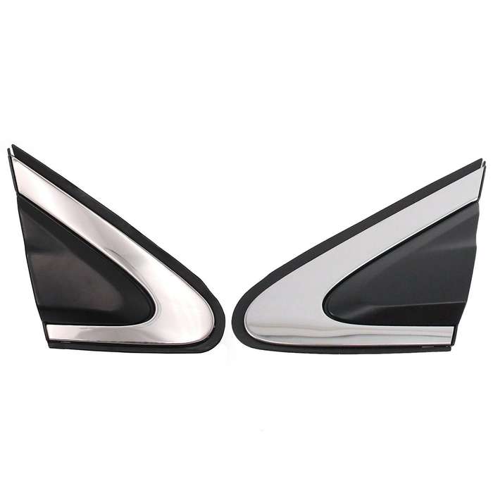 Pillar Corner Garnish Assembly Front Exterior Pillar Pair of Left Right Corner Trim for -V 2012-16