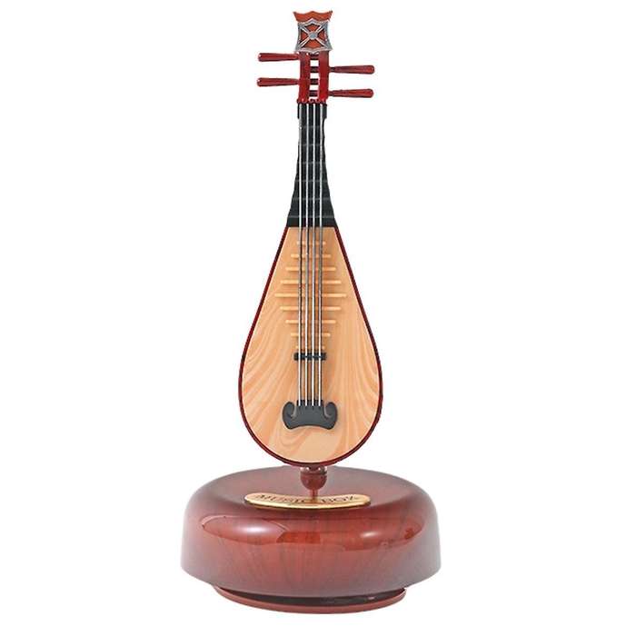 Pipa Classical Instruments Pipa Music Box Home Wine Cabinet Decorations Violin Guitar Octave Box Hom