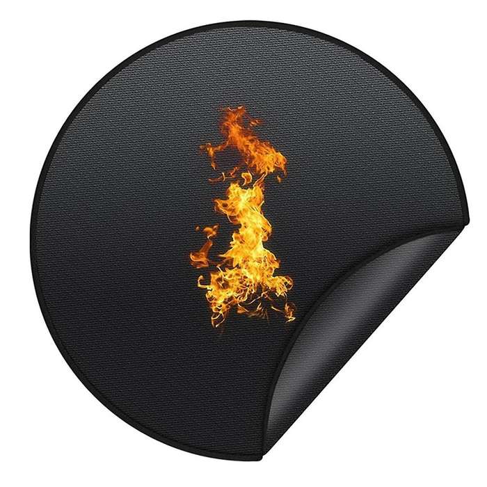 Pit Mat for Bonfire, Oil-Proof Waterproof BBQ Pad for Deck Patio Grass Outdoor Grill Accessories