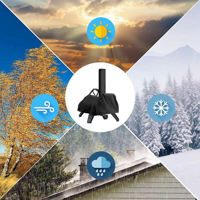 Pizza Oven Cover for 16 Portable Pizza Oven Cover 420d Fabric Waterproof Pizza Oven Cover Heavy Dut