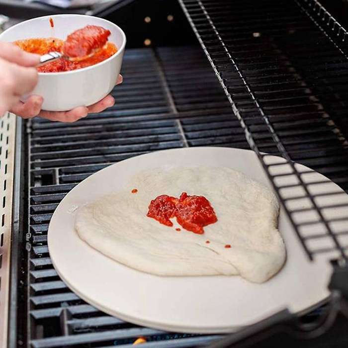 Pizza Stone for Baking-cordierite Pizza Stone Plate for Bbq Oven- and Pizza Bread Cheese-round 30.5