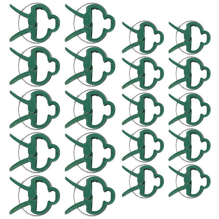 Plant Fixed Clips Reusable Garden Stem Vines Clamps Greenhouse Support Fastener Plant Climbing Wall
