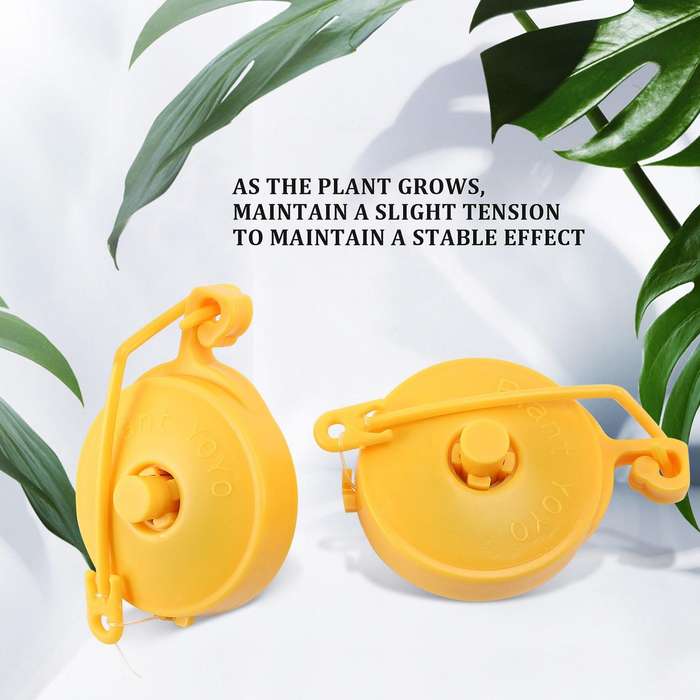 Plant Yoyo Grow Hanger with Stopper, Adjustable Support(Pack of 10)