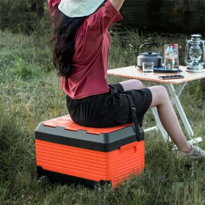 Plus Size Foldable Storage Box Plastic Organizer with Lid Toys Books Tool Trunk Car Outdoor Travel