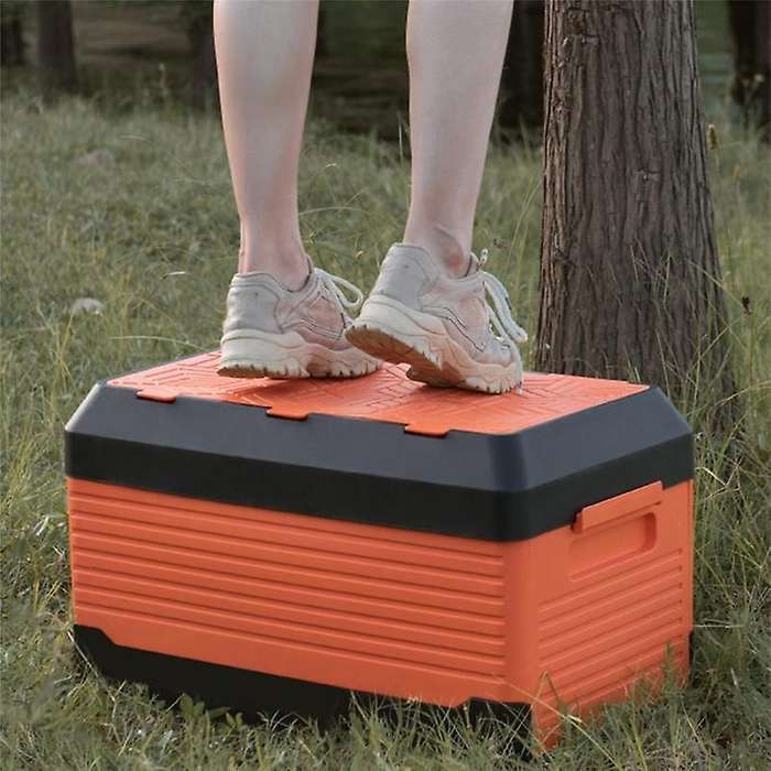 Plus Size Foldable Storage Box Plastic Organizer with Lid Toys Books Tool Trunk Car Outdoor Travel