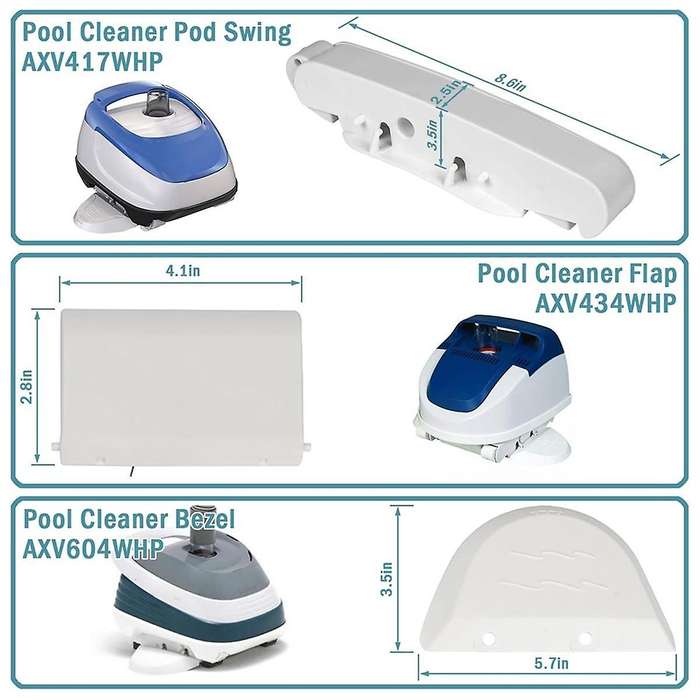 Pool Cleaner Parts Kit for , for Navigator, for Arneson, Pool Plus, Pool Ul Terra Pool Cleaner Aners