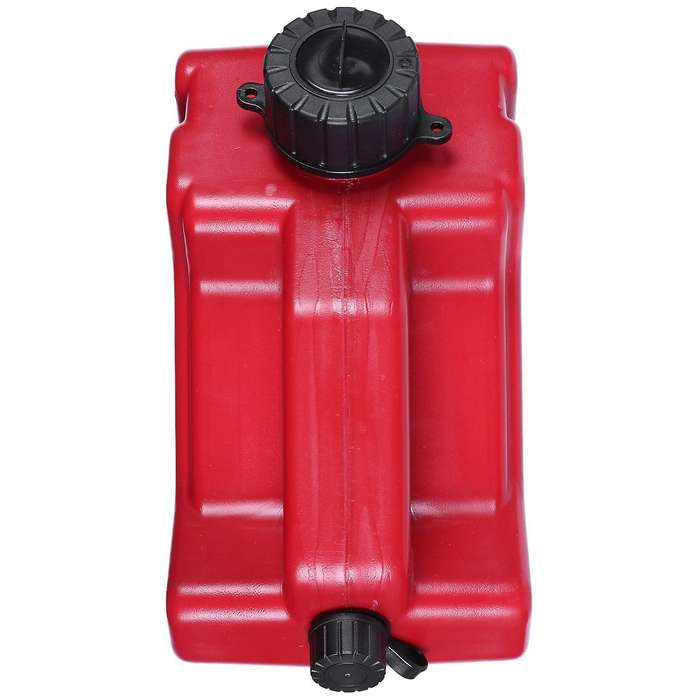 Portable 3L Fuel Tank Red Gas Cans Spare Petrol Plastic Tanks Mount Motorcycle Gasoline Oil Containe
