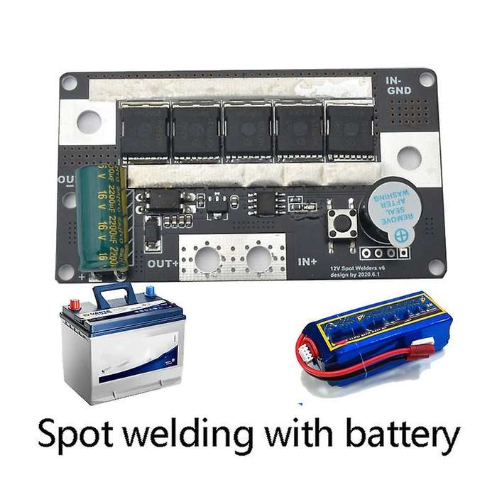 Portable 12V Battery Storage Spot Welding Machine 18650 26650 PCB Circuit Board Welding Equipment Sp