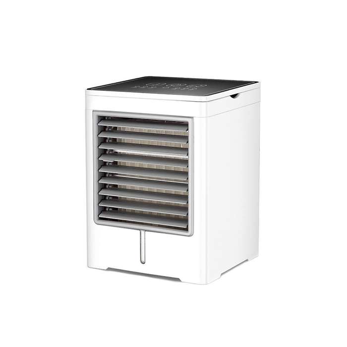 Portable Air Conditioner Fan Evaporative Mini Air Cooler, Usb Powered Touch Screen Desktop Cooling