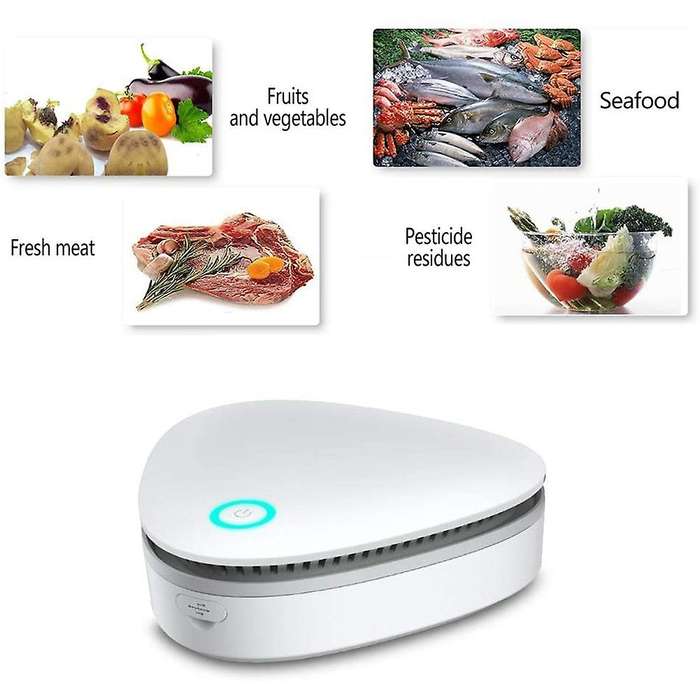 Portable Air Purifier, Ozone Sterilizer, USB Ozone Generator with 1500MAh Lithium Battery, Suitable