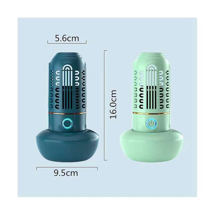 Portable Capsule Shape Fruit Vegetable Washing Machine Household Kitchen Sterilization Disinfection