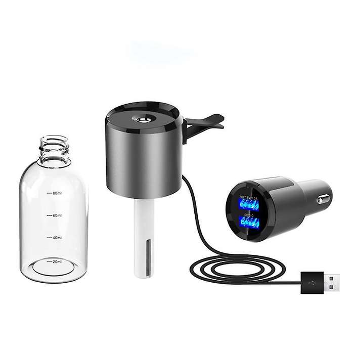 Portable Car Accessories Electrical Car Air Humidifier Dual USB Charger Humidifier Car Air Purifier